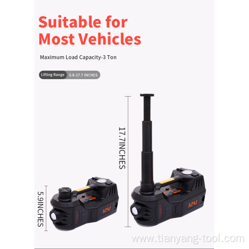 5T Electric Car Hydraulic Jack Electric Impact Wrench